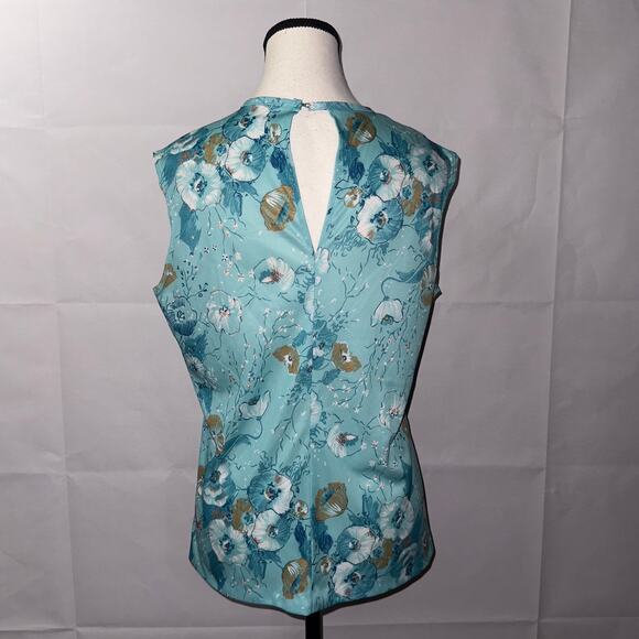 SHEIN Floral blue Tank Top women's - Picture 2 of 6